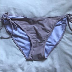 NWT Stone/Lavender-tinted Bikini Bottoms